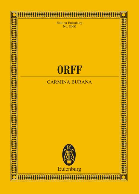 Vorderes Coverbild Carmina Burana