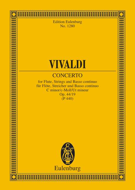 Vorderes Coverbild Concerto c-Moll op. 44/19 RV 441 / PV 440