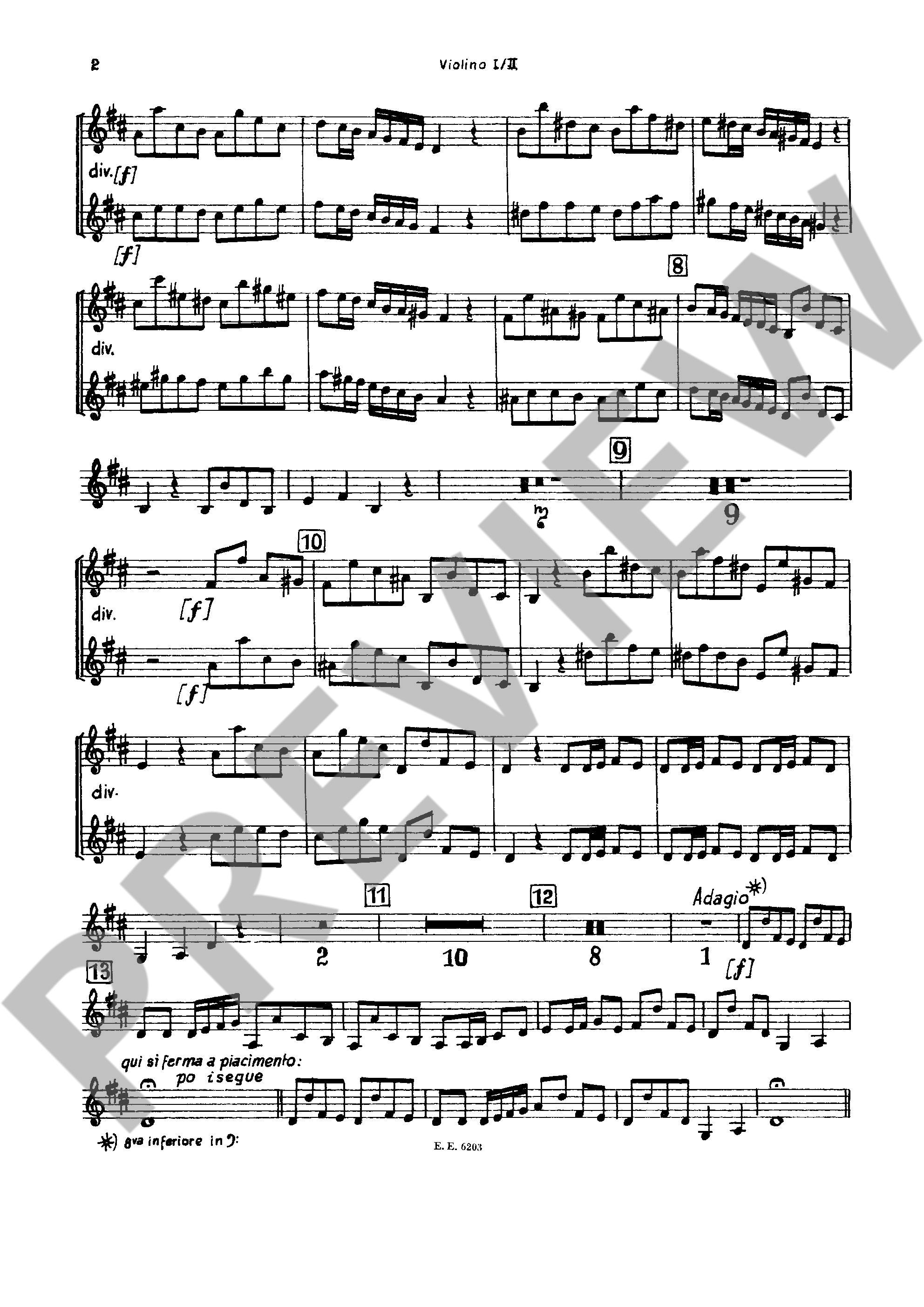 Anderes Coverbild Concerto D-Dur op. 35/19 RV 212a / PV 165