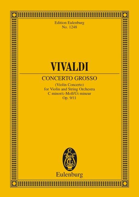 Vorderes Coverbild Concerto grosso c-Moll op. 9/11 RV 198