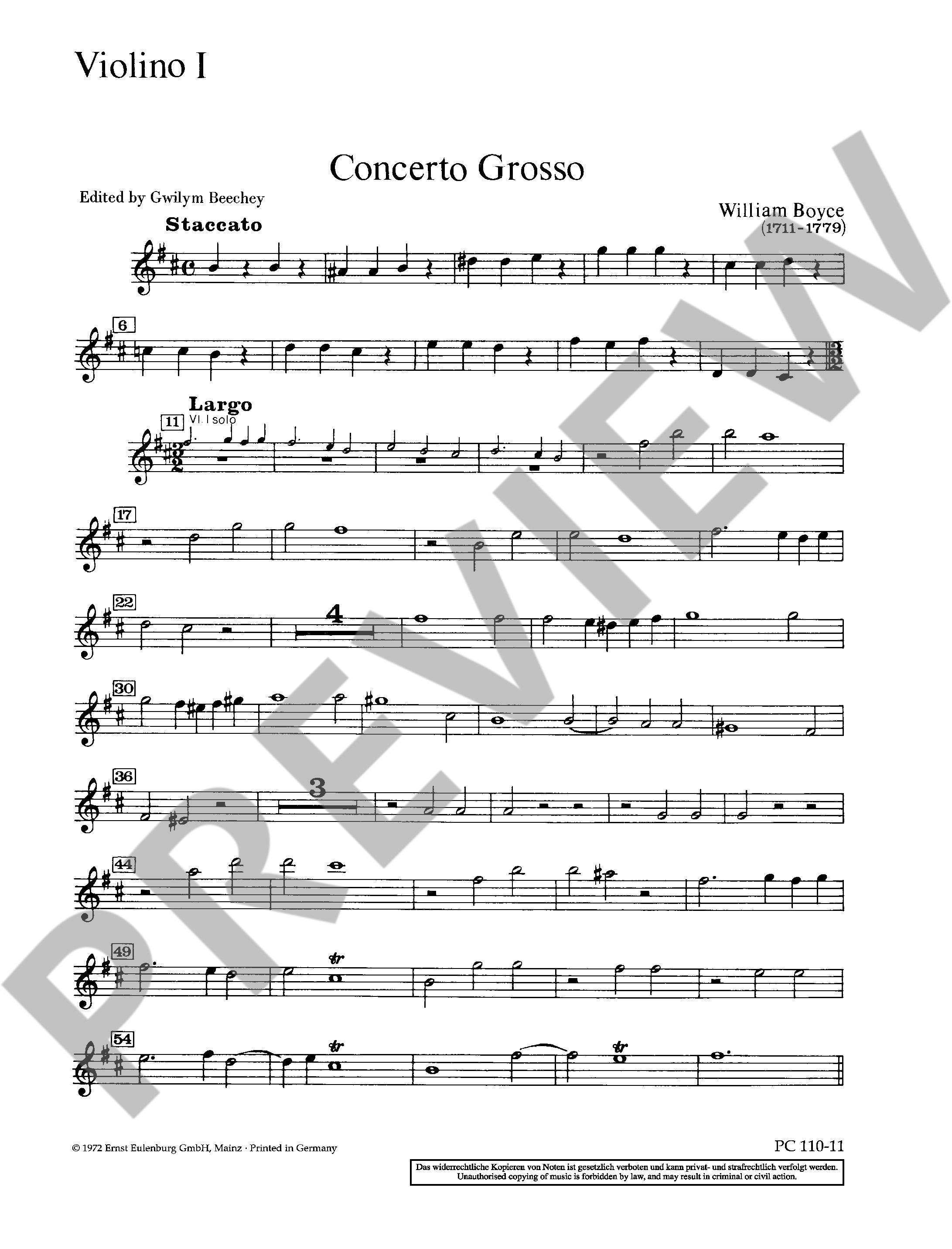 Anderes Coverbild Concerto Grosso h-Moll