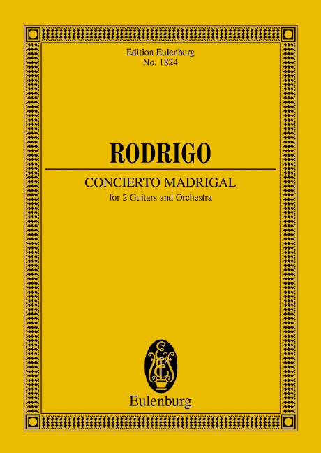 Vorderes Coverbild Concierto Madrigal (1966)