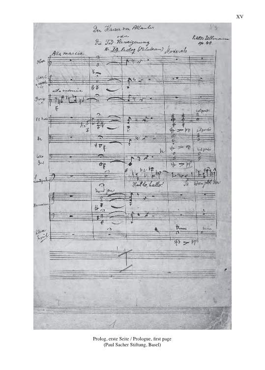 Anderes Coverbild Der Kaiser von Atlantis oder Die Tod-Verweigerung op. 49b