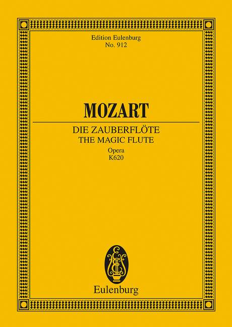 Vorderes Coverbild Die Zauberflöte KV 620 (1791)
