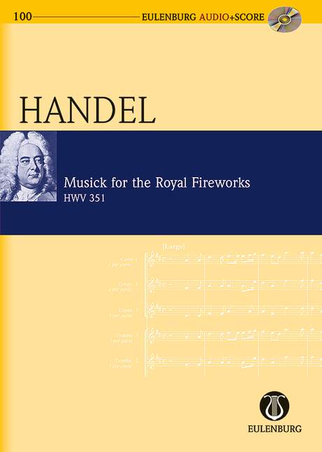 Vorderes Coverbild Feuerwerksmusik HWV 351 (1748 (1749))