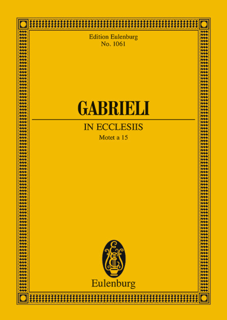 Vorderes Coverbild In ecclesiis