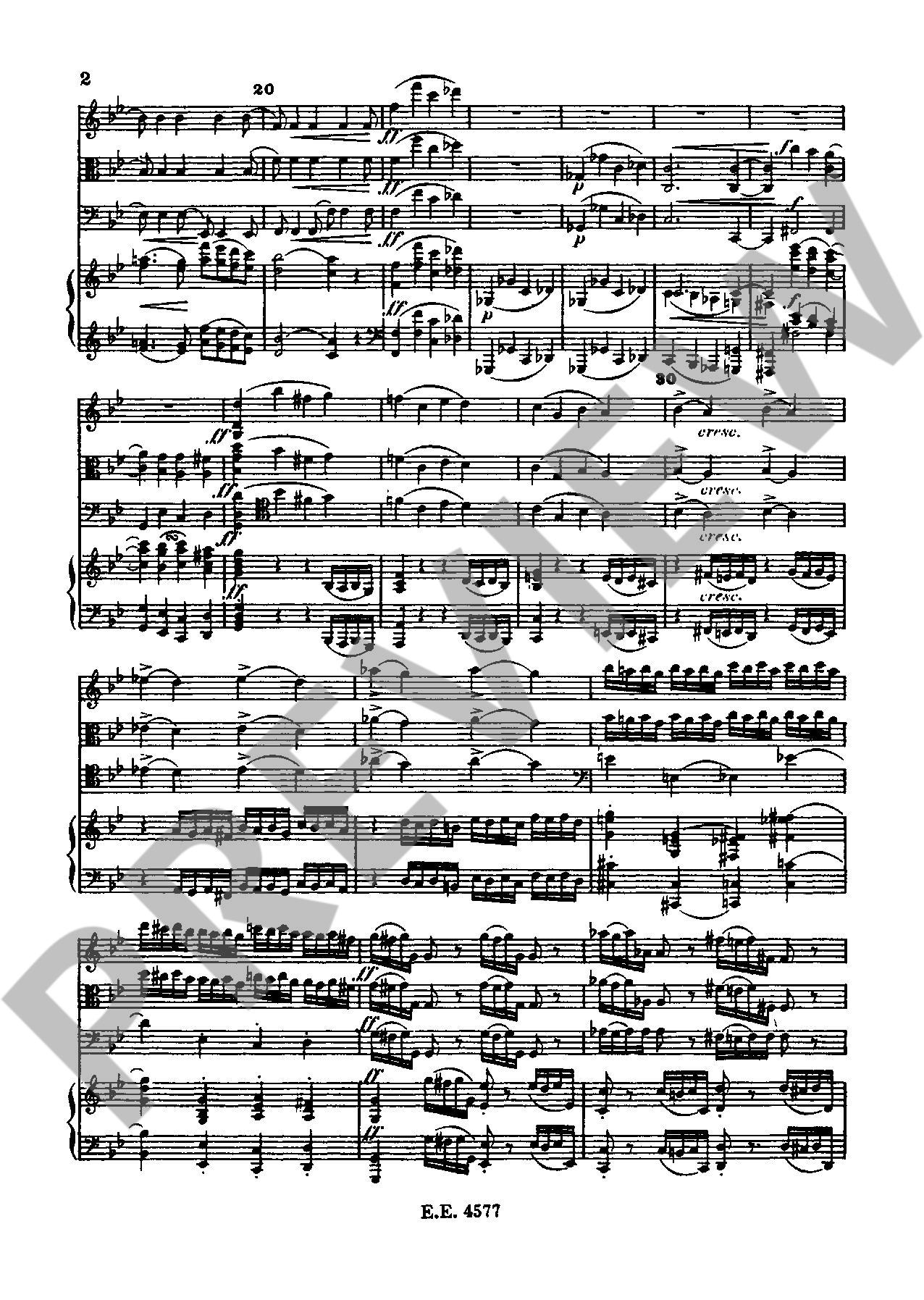 Anderes Coverbild Klavierquartett g-Moll op. 25