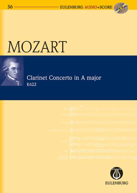 Vorderes Coverbild Konzert A-Dur KV 622 (1791)