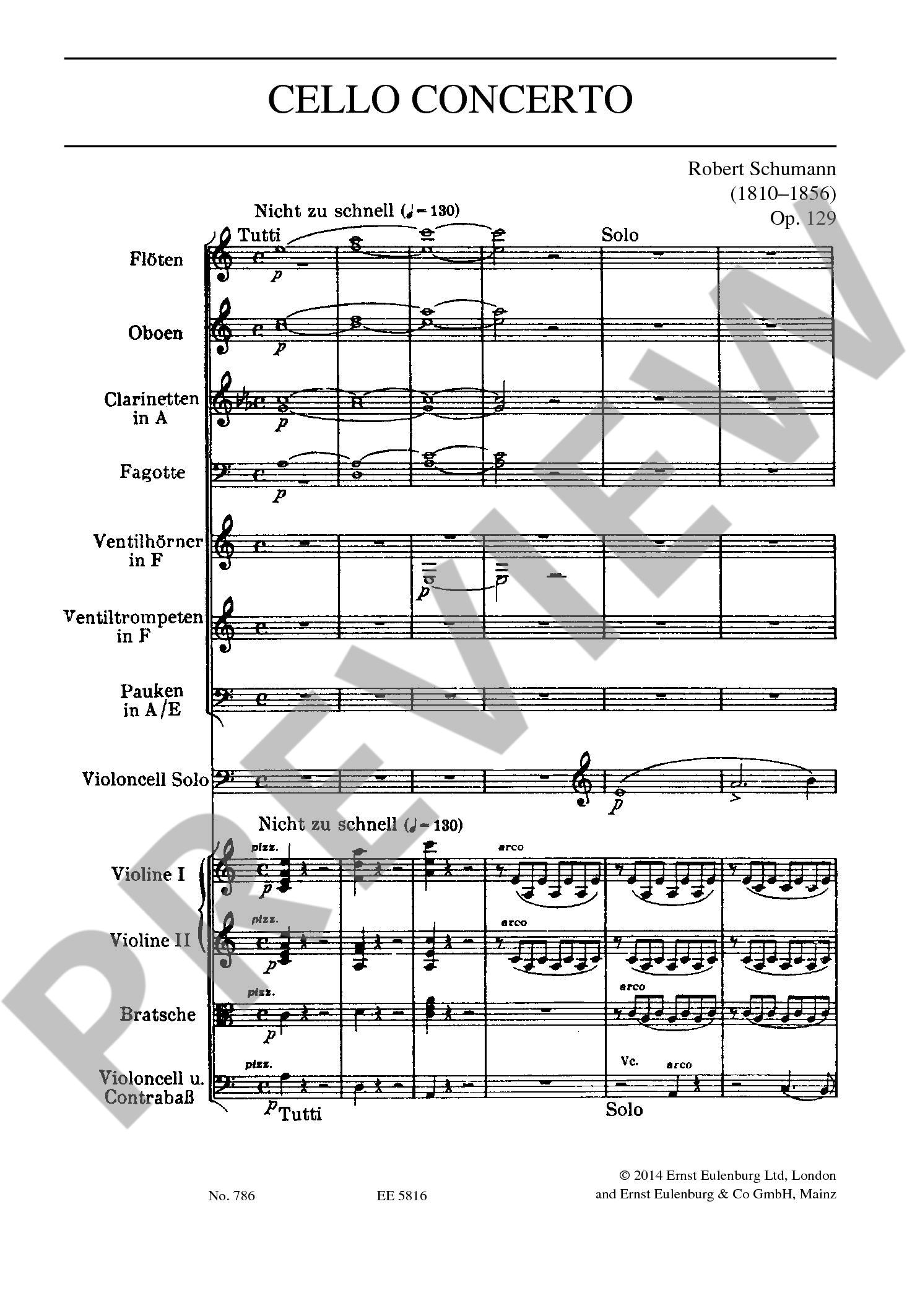 Anderes Coverbild Konzert a-Moll op. 129 (1850)
