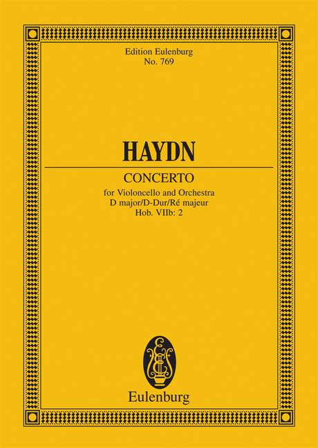 Vorderes Coverbild Konzert D-Dur op. 101 Hob. VIIb: 2 (1783)