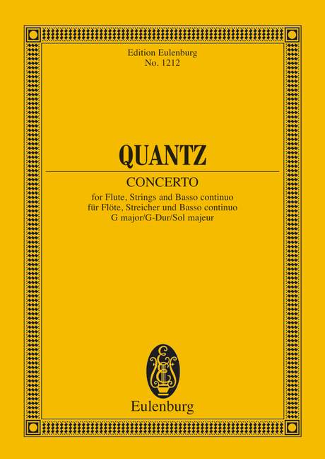 Vorderes Coverbild Konzert G-Dur