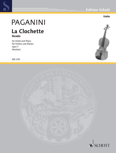 Vorderes Coverbild La Clochette op. 7
