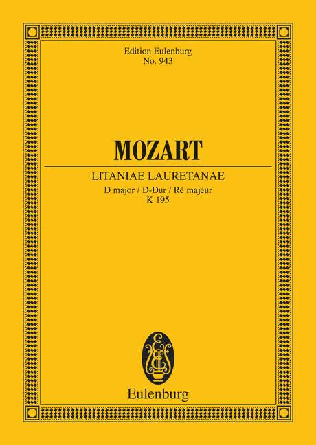 Vorderes Coverbild Litaniae Lauretanae KV 195