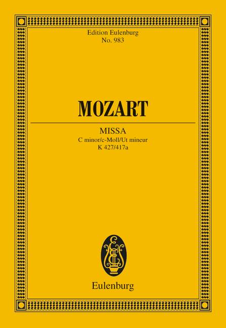Vorderes Coverbild Missa c-Moll KV 427/417a