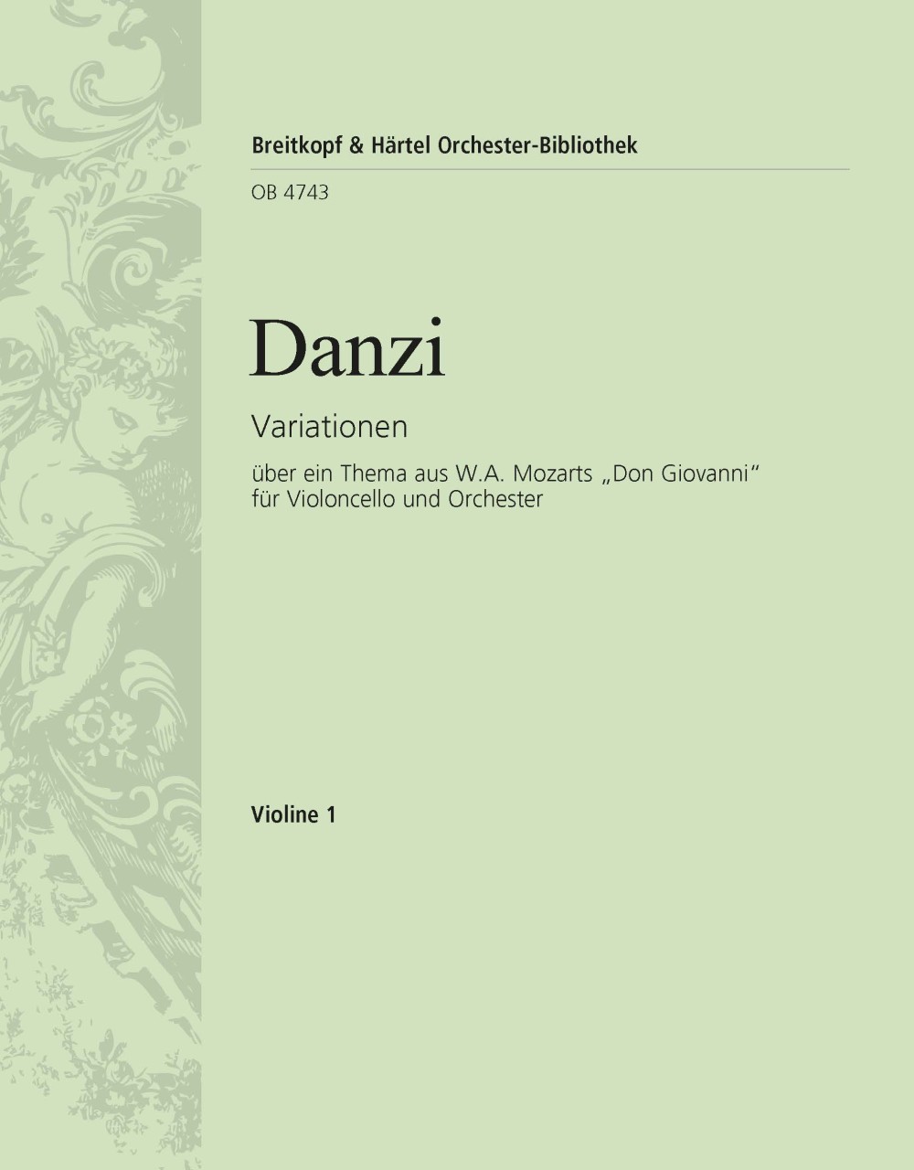 Vorderes Coverbild Variationen über Themen aus 'Don Giovanni'