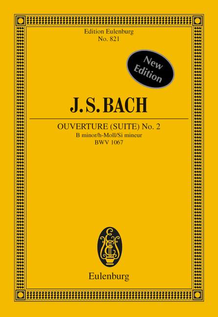 Vorderes Coverbild Ouvertüre (Suite) Nr. 2 h-Moll BWV 1067