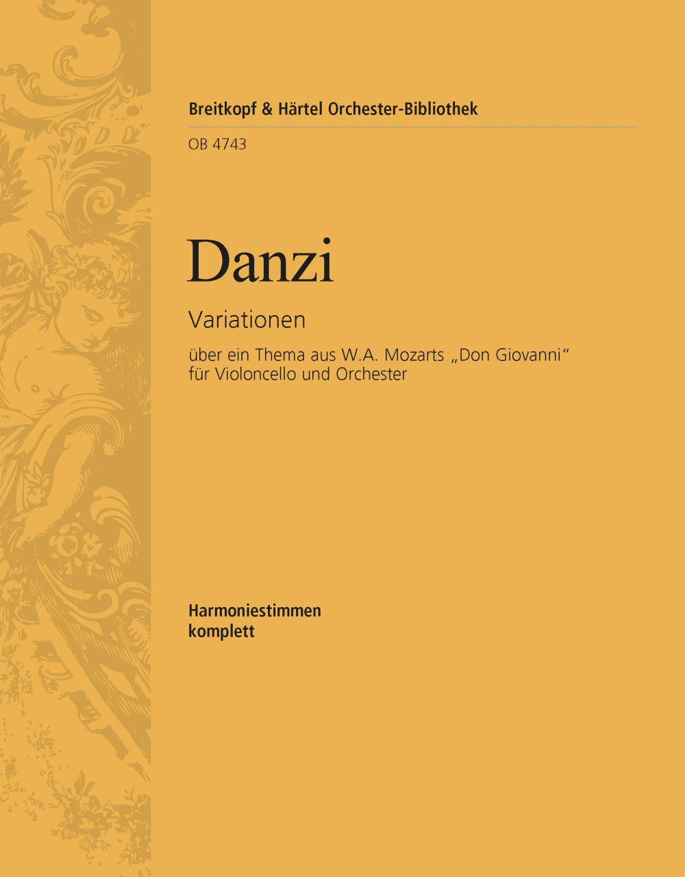 Vorderes Coverbild Variationen über Themen aus 'Don Giovanni'