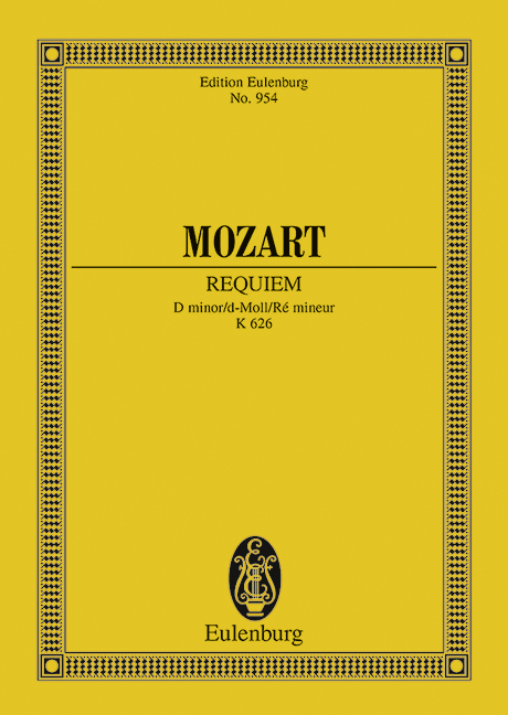 Vorderes Coverbild Requiem d-Moll KV 626