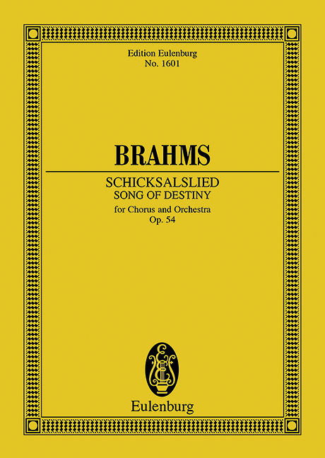Vorderes Coverbild Schicksalslied op. 54