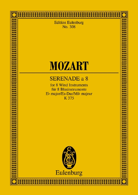 Vorderes Coverbild Serenade a 8 Es-Dur KV 375 (1781)