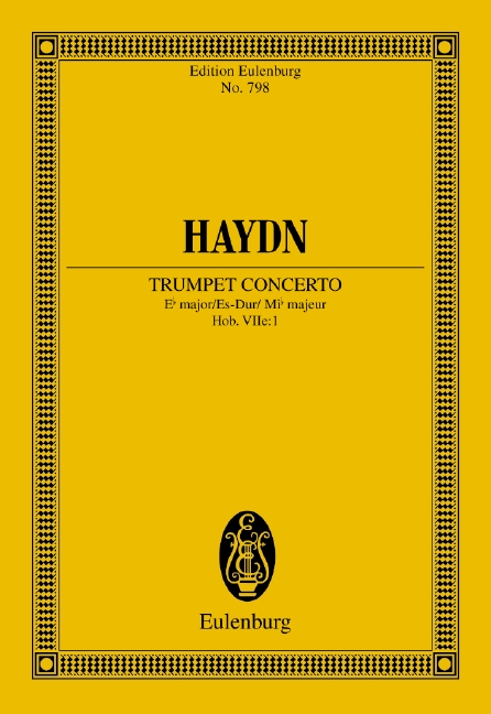 Vorderes Coverbild Trompeten Konzert Es-Dur Hob. VIIe: 1