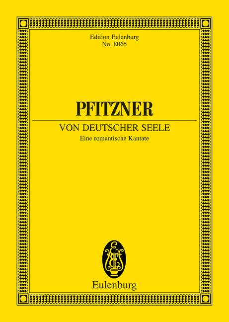 Vorderes Coverbild Von deutscher Seele op. 28 (1921)