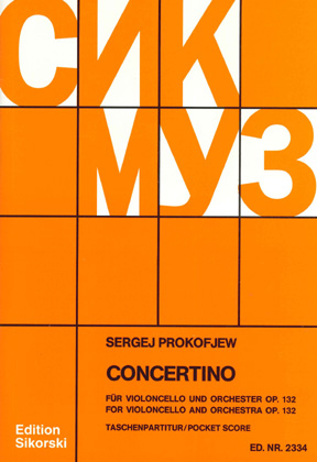 Vorderes Coverbild Concertino g-Moll op. 132