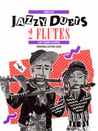 Vorderes Coverbild Jazzy Duets für 2 Flöten