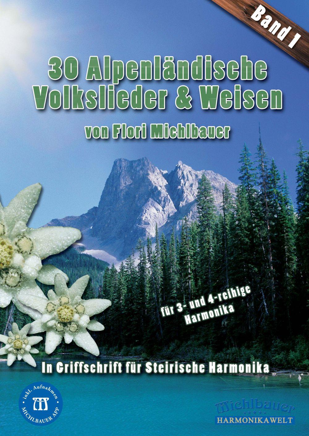 Vorderes Coverbild 30 Alpenländische Volkslieder & Weisen 1