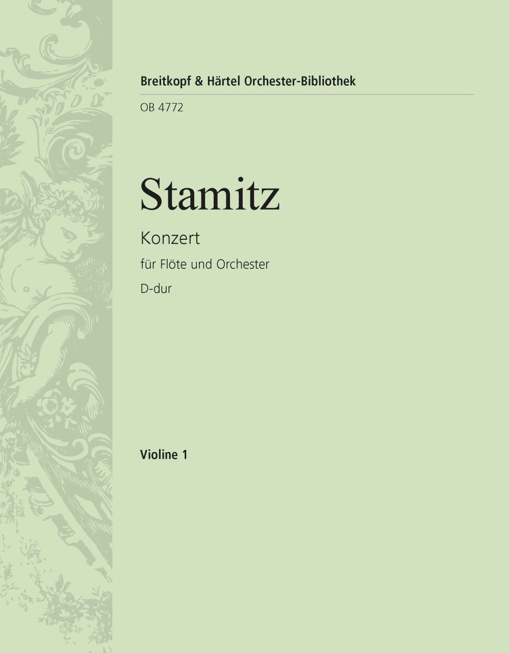 Vorderes Coverbild Flötenkonzert D-dur