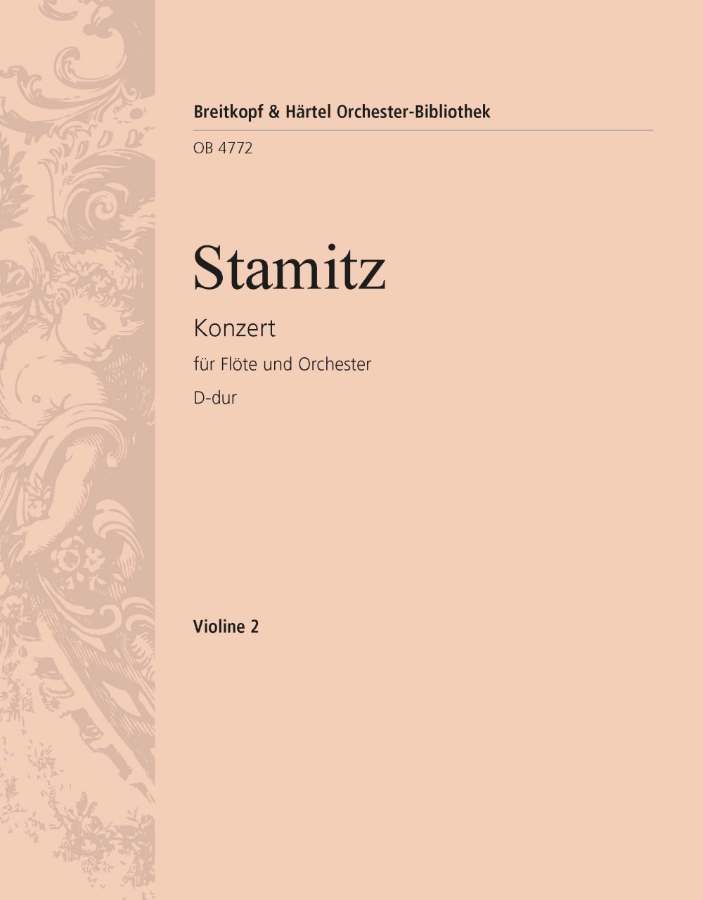 Vorderes Coverbild Flötenkonzert D-dur