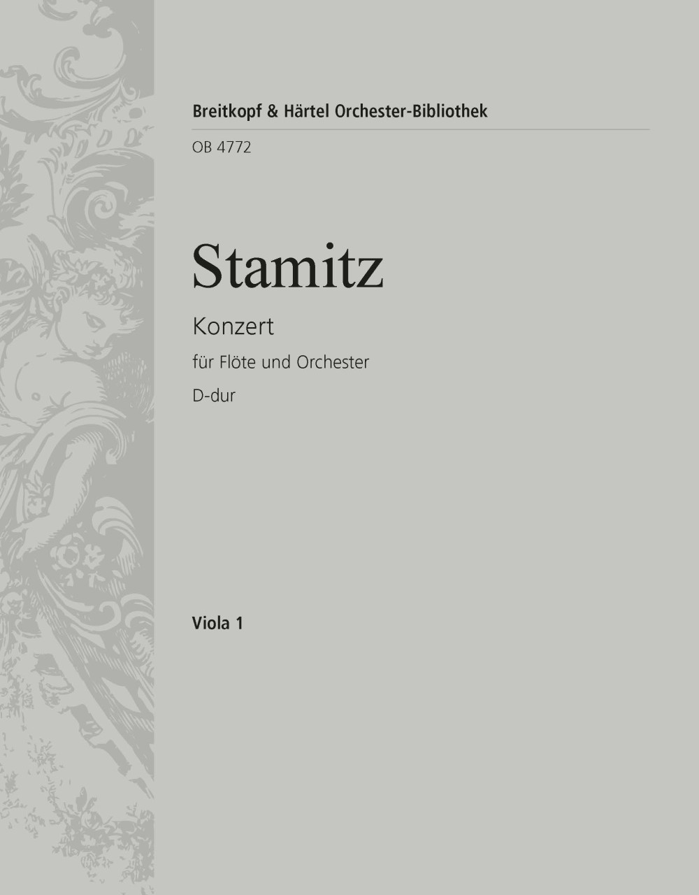 Vorderes Coverbild Flötenkonzert D-dur