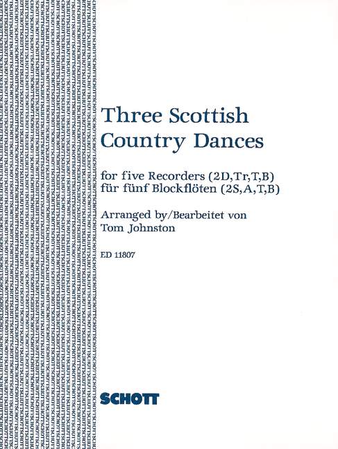 Vorderes Coverbild Three Scottish Country Dances