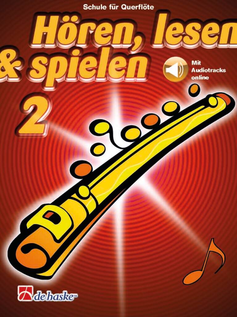 Vorderes Coverbild Hören, lesen & spielen 2 - Flöte