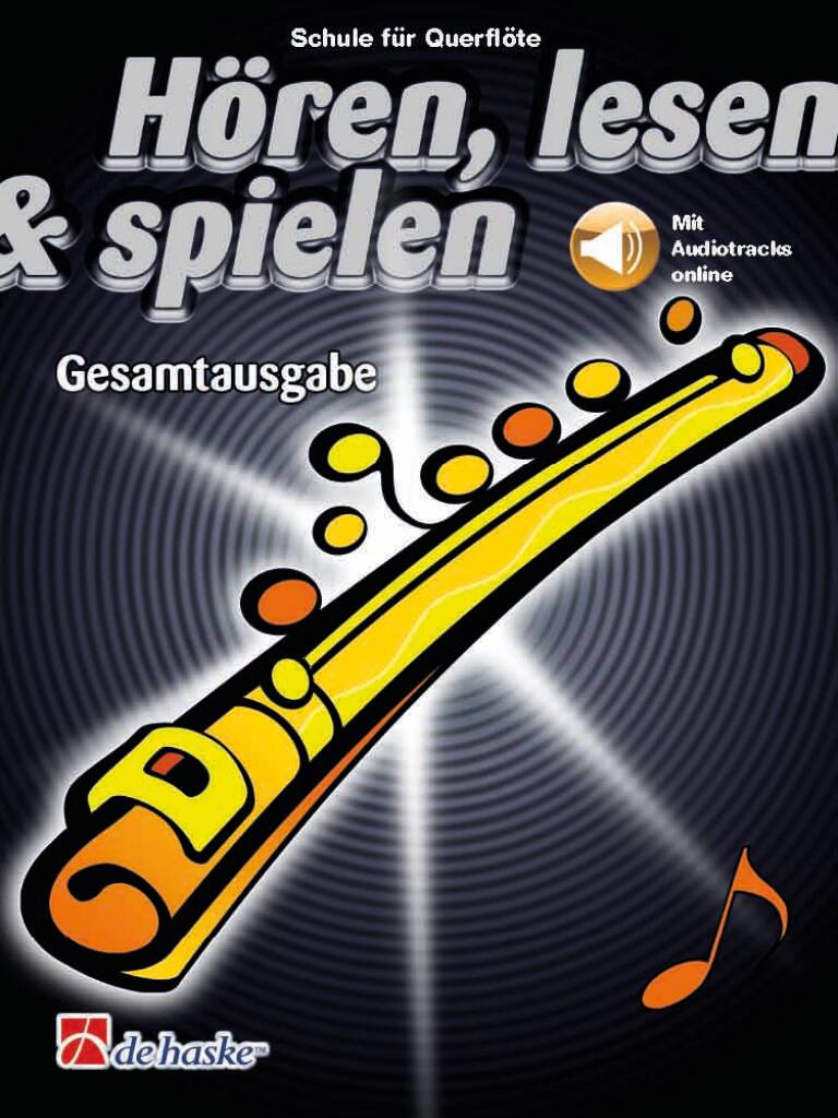 Vorderes Coverbild Hören, lesen & spielen Gesamtausgabe - Flöte
