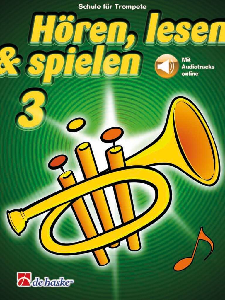 Vorderes Coverbild Hören, lesen & spielen 3 - Trompete