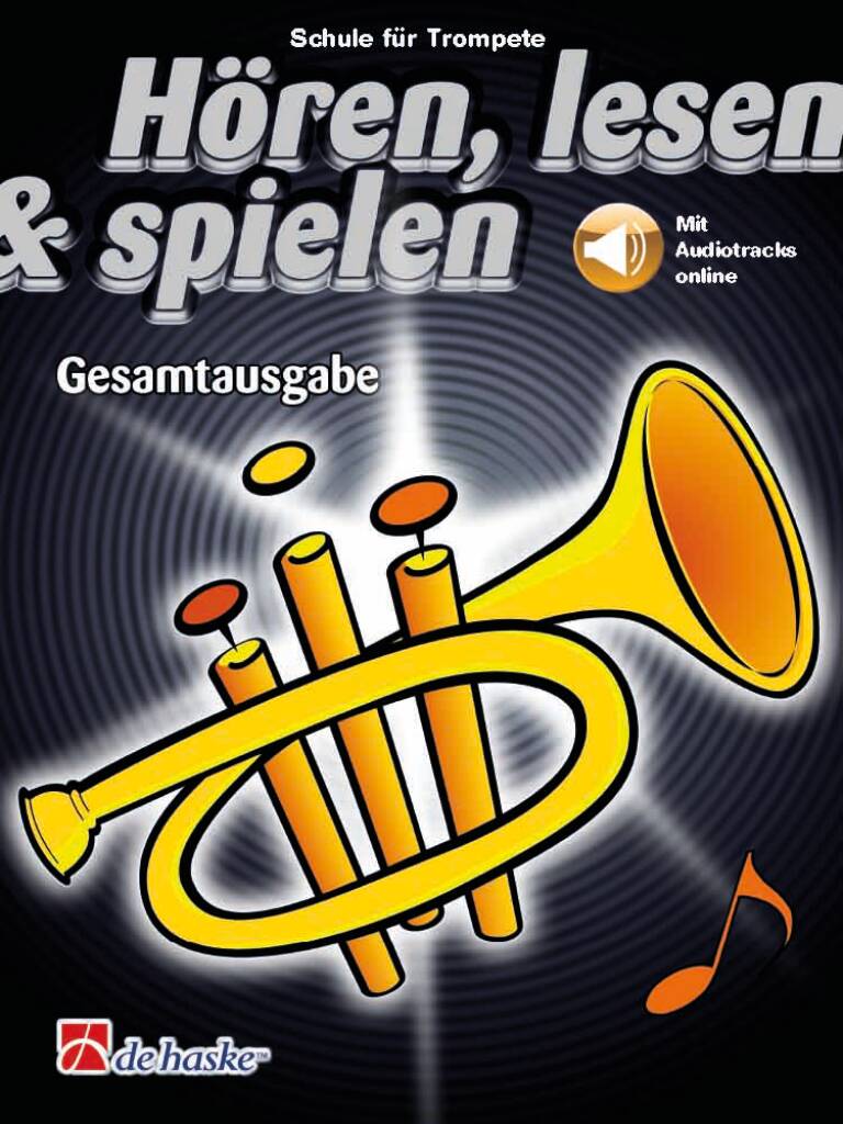 Vorderes Coverbild Hören, lesen & spielen Gesamtausgabe - Trompete