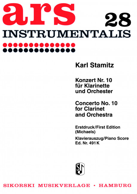 Vorderes Coverbild Konzert Nr. 10 