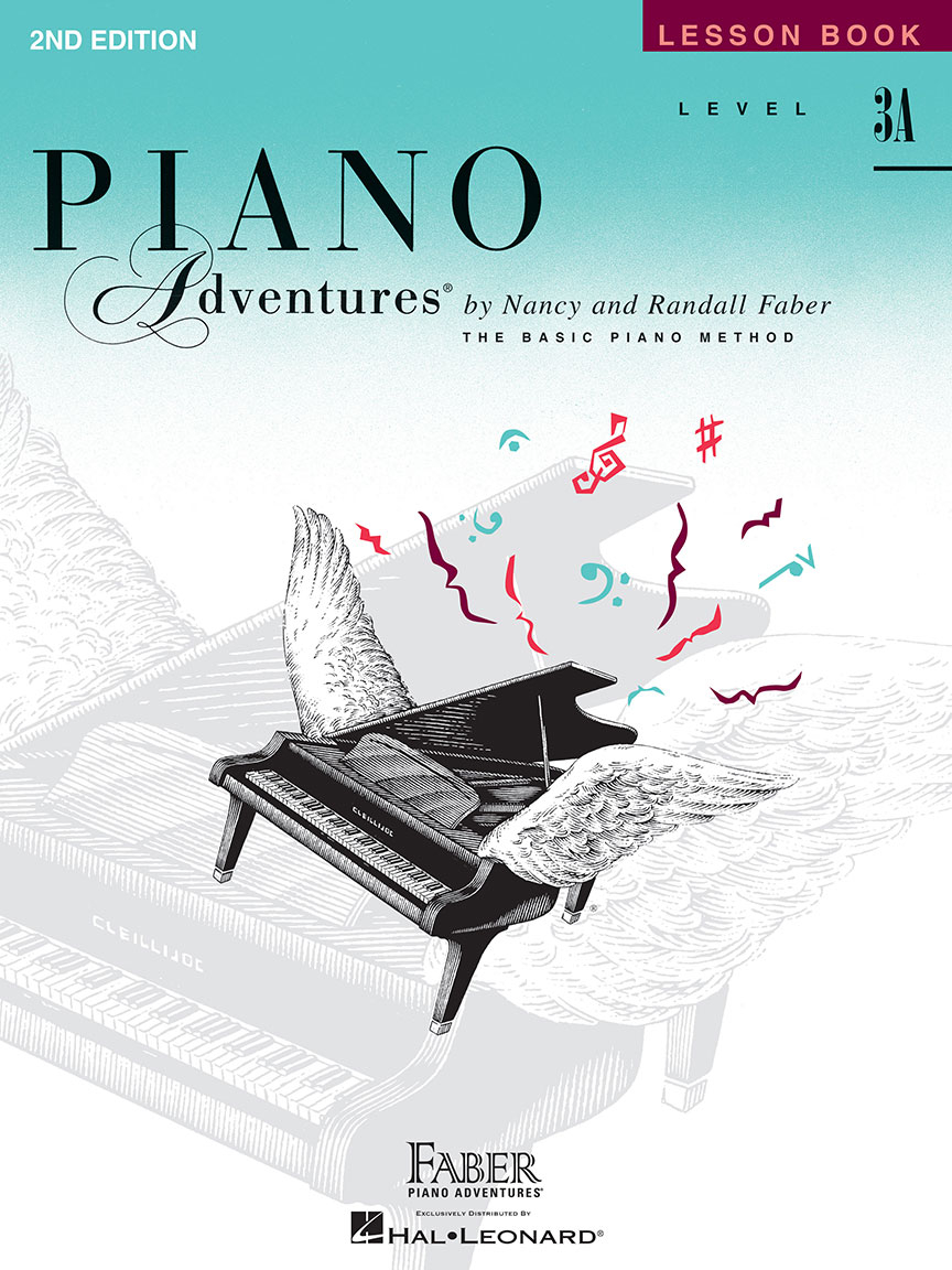 Vorderes Coverbild Piano Adventures Level 3A - Lesson Book