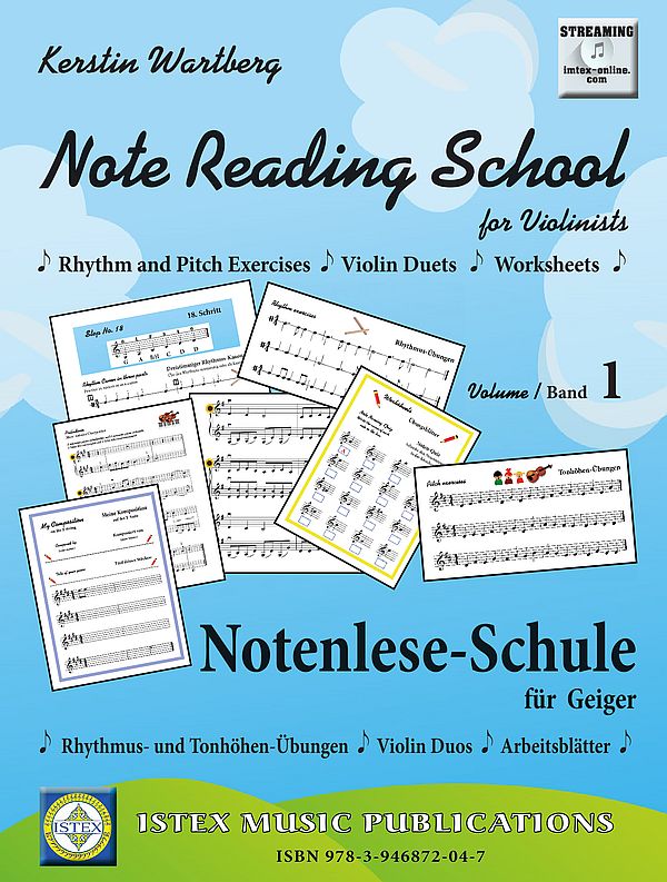 Vorderes Coverbild Notenlese-Schule für Geiger Band 1