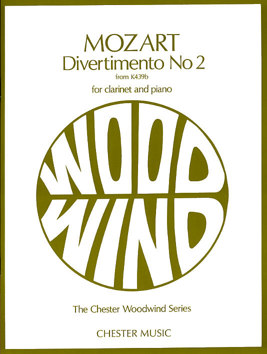 Vorderes Coverbild Divertimento No.2 KV439B