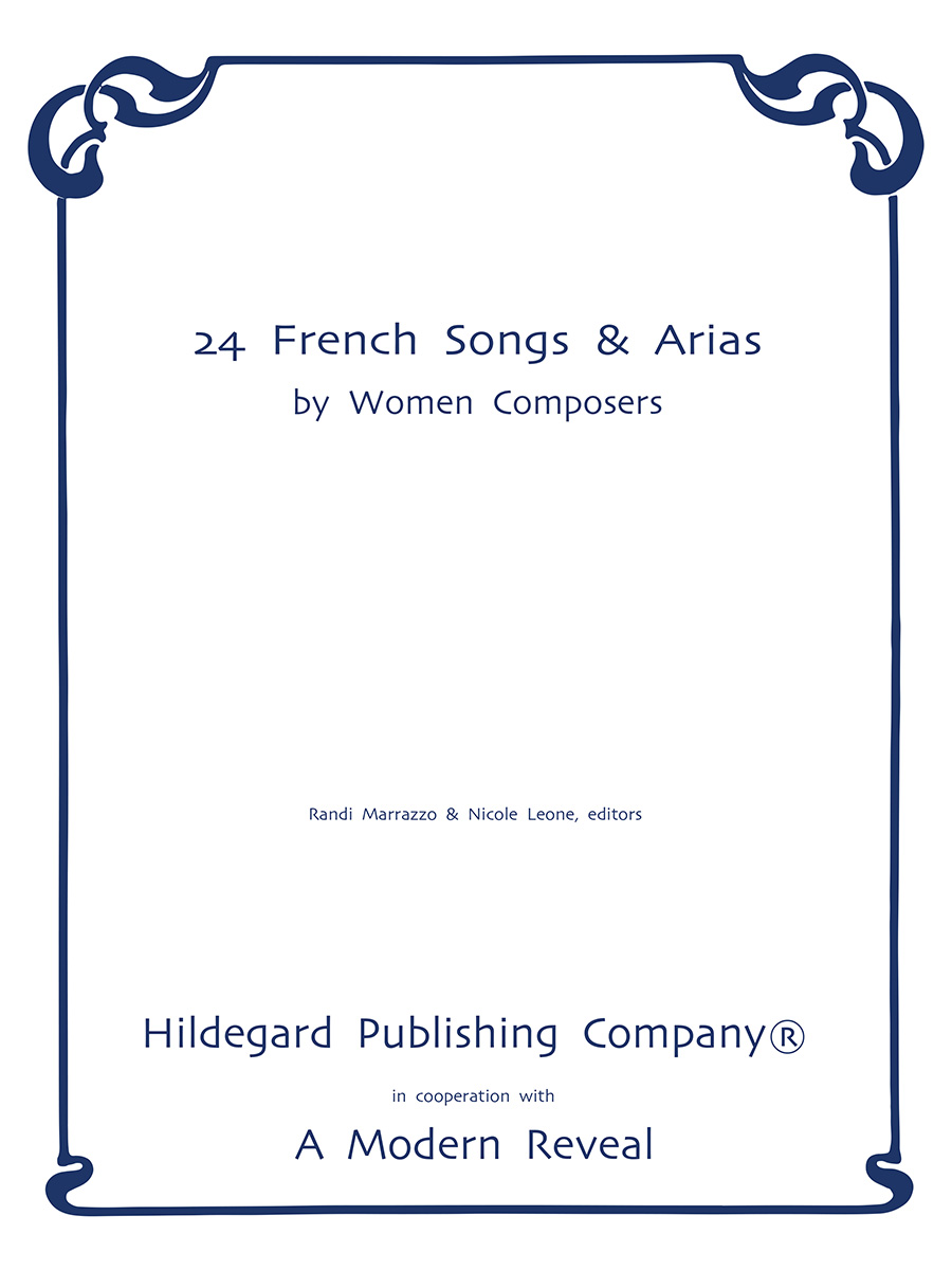 Vorderes Coverbild 24 French Songs & Arias by Women Composers