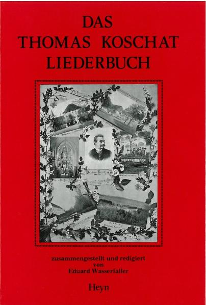 Vorderes Coverbild Das Thomas Koschat Liederbuch