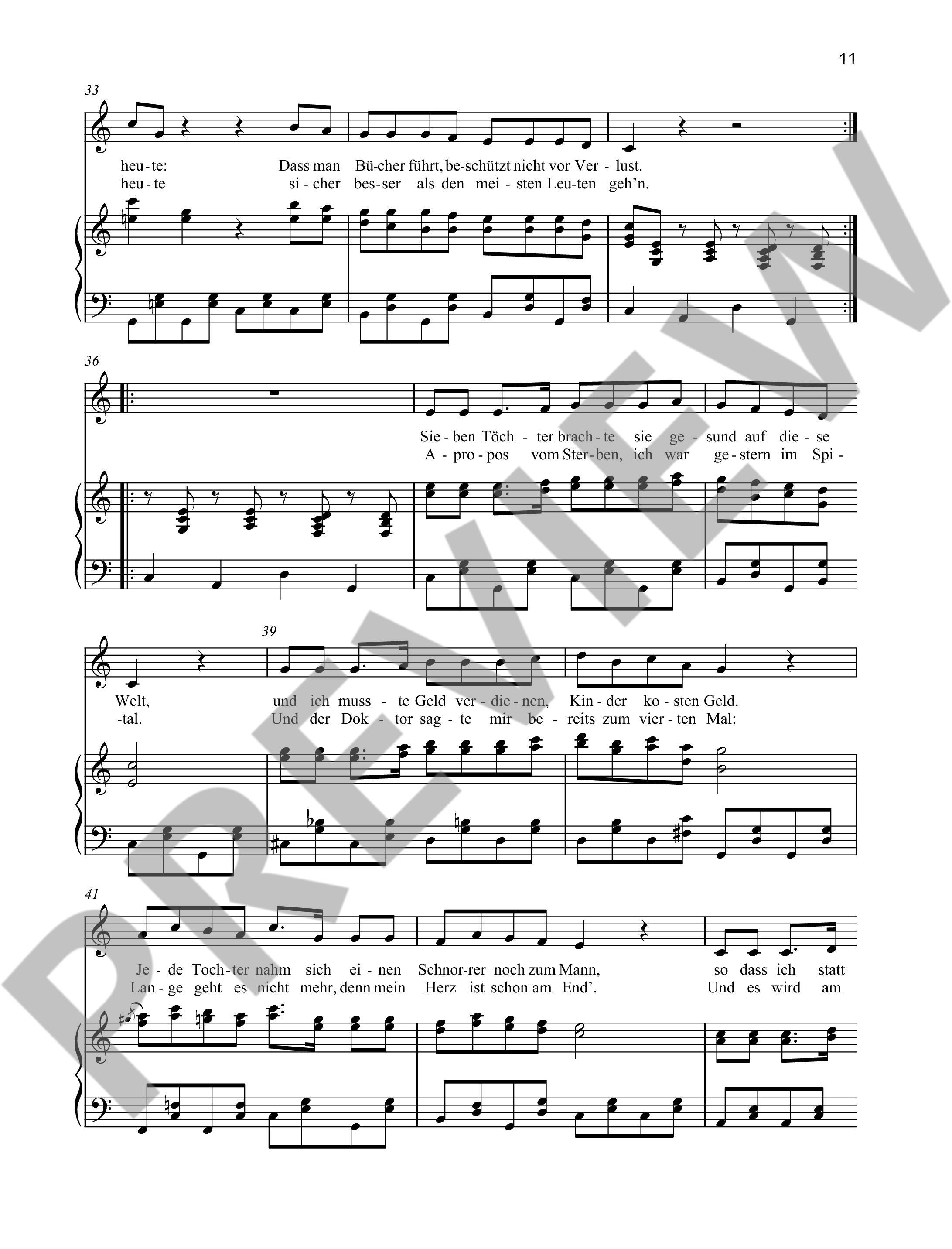 Anderes Coverbild Lieder und Chansons Band 5