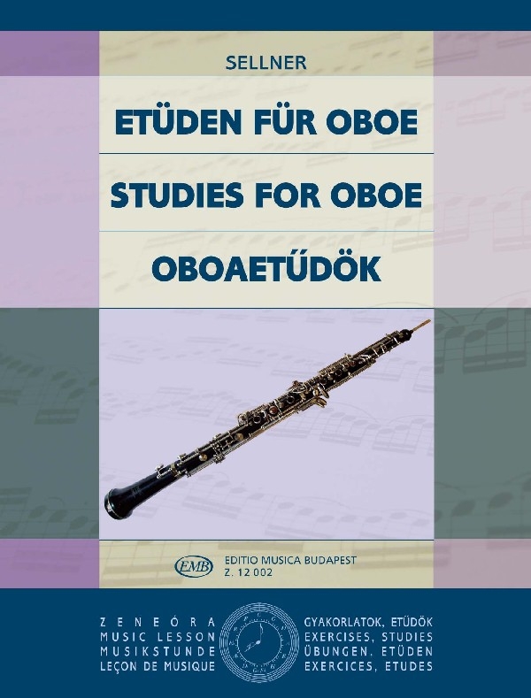 Vorderes Coverbild Etüden für Oboe