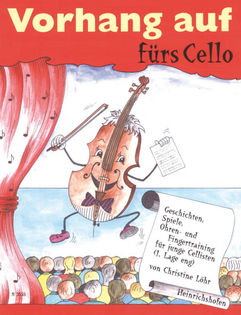 Vorderes Coverbild Vorhang auf fürs Cello 1