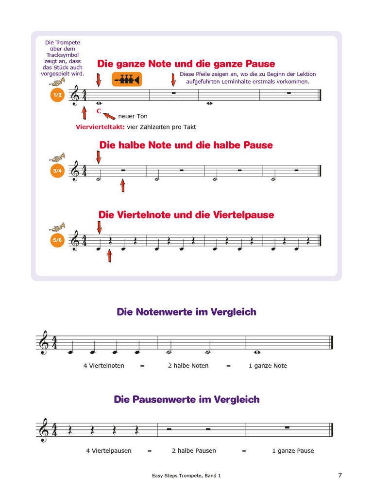 Anderes Coverbild Easy Steps 1 - Trompete