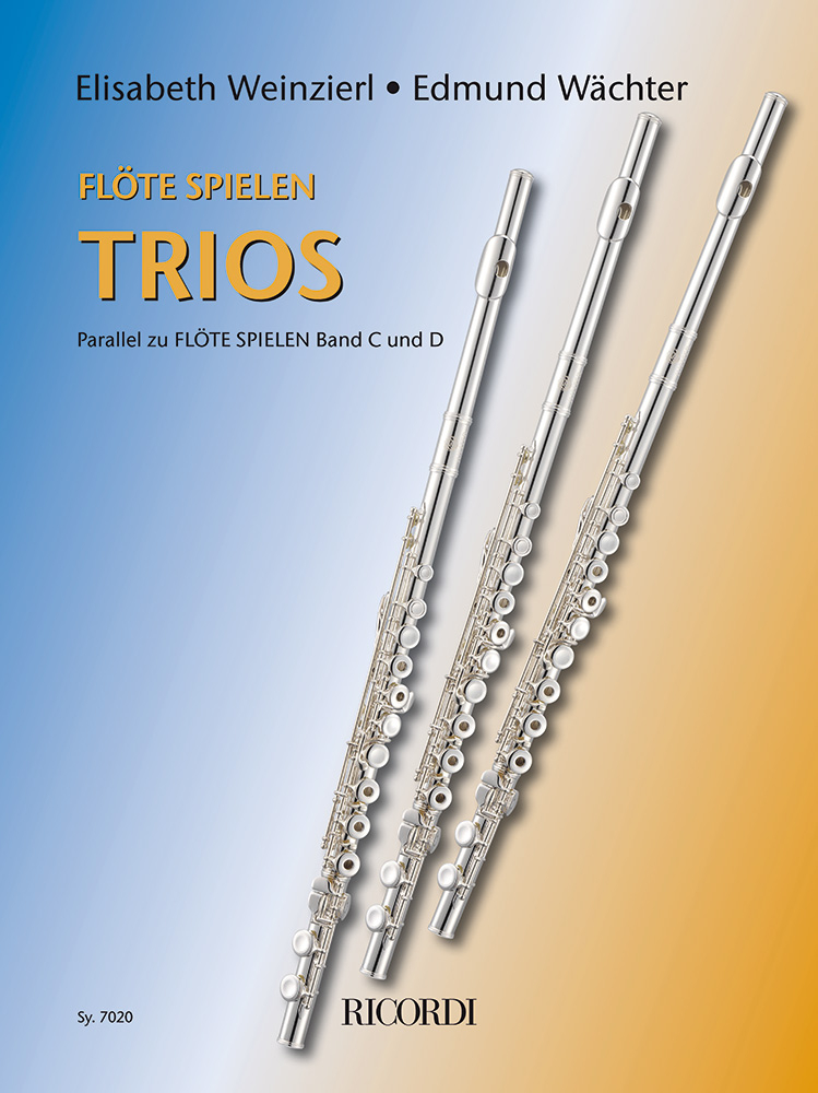 Vorderes Coverbild Flöte spielen Trios Band C/D