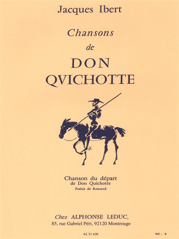 Vorderes Coverbild Chansons de Don Quichotte 1