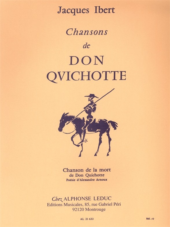 Vorderes Coverbild Chansons de Don Quichotte 4